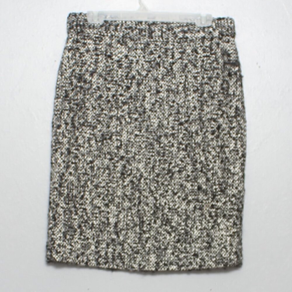 J crew wool alpaca blend tweed pencil skirt